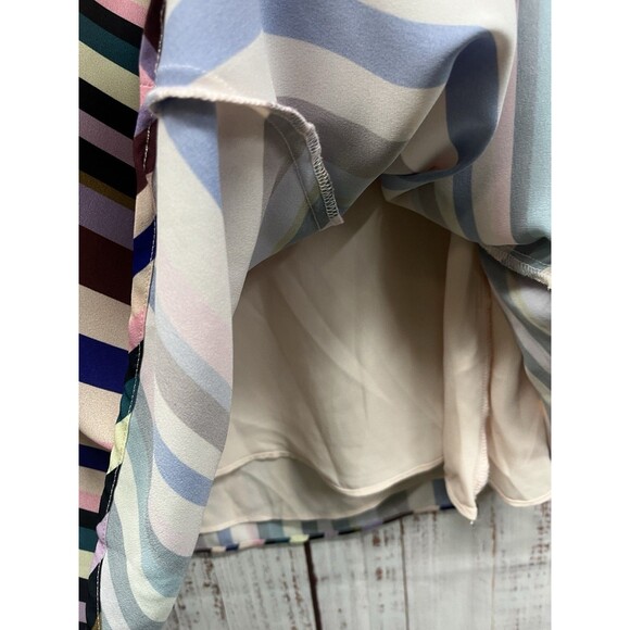 Cynthia Rowley Top Womens Large Striped Lightweight Sleeveless Multicolor - Picture 6 of 6